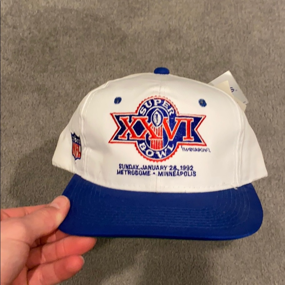 Super Bowl 26 (redskins) adjustable snapback hat